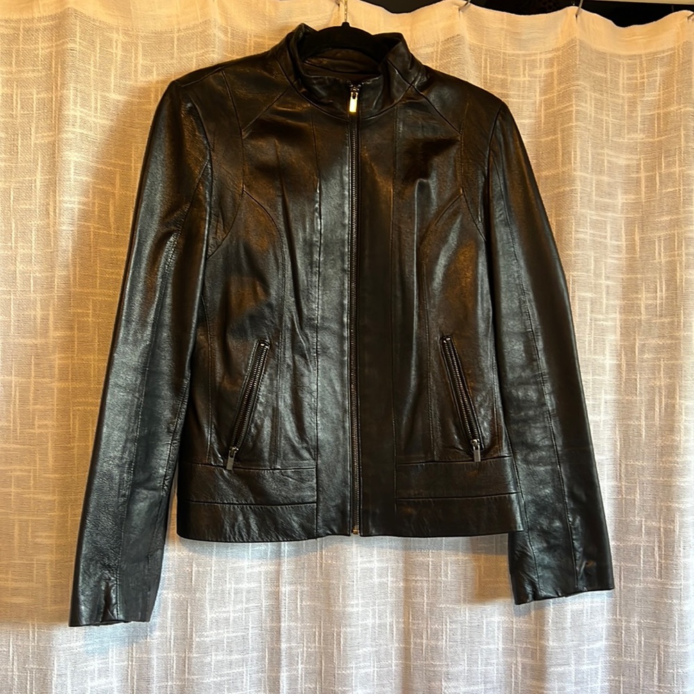 Wilson’s Black Leather Jacket